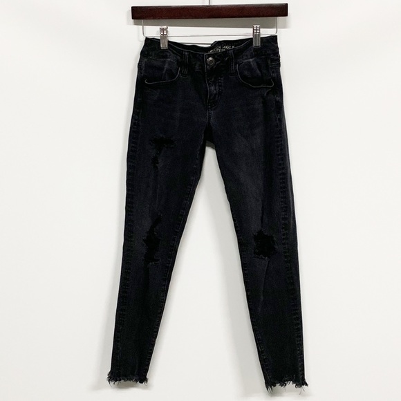 american eagle super low rise jeggings